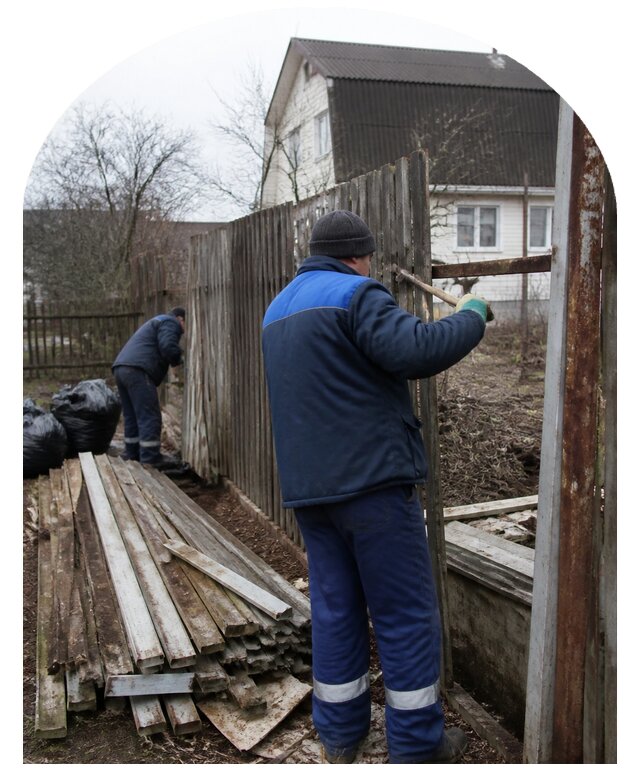 Демонтаж забора в Краснодаре по цене от 4644 р. | Метпроект-Ксд